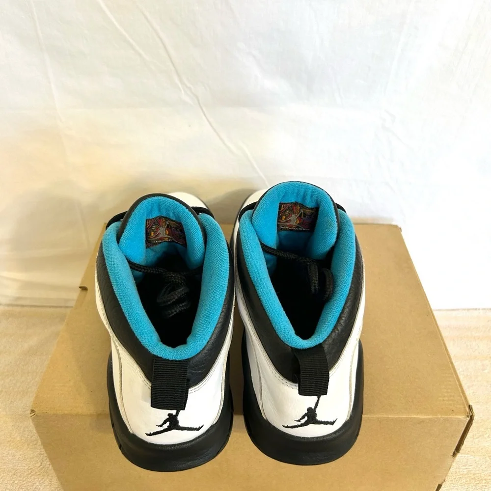 AUTHENTIC Jordan 10 Retro Powder Blue size 9 310805-106 2014 PRE-OWNED